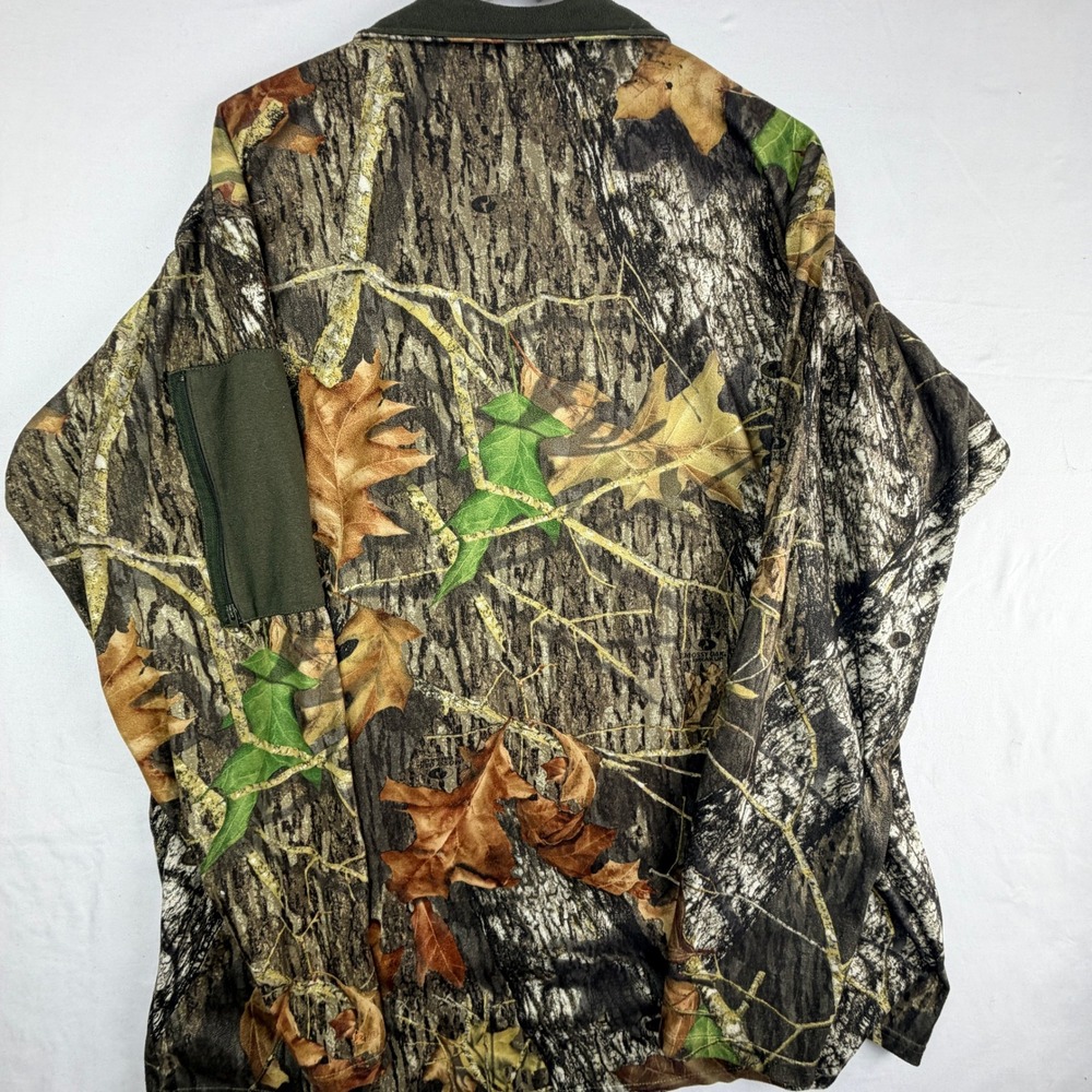 Rocky ScentIQ Atomic Camo Quarter Zip Hunting Shirt Mossy Oak Break-Up XL 600545 - Picture 10 of 11